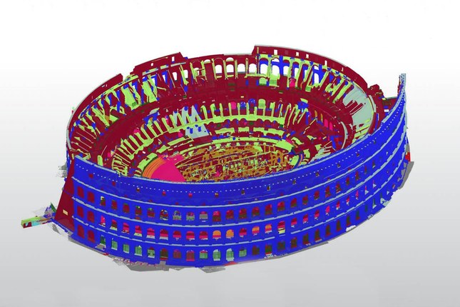 Il Colosseo: protocolli di rilievo 3D, intelligenza artificiale e modellazione HBIM per la gestione del patrimonio archeologico