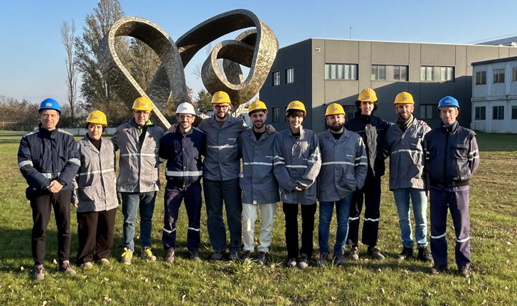 Il corso di Processi Metallurgici e Innovazione di Prodotto visita Acciaieria Arvedi